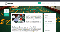 Desktop Screenshot of egbeck.de